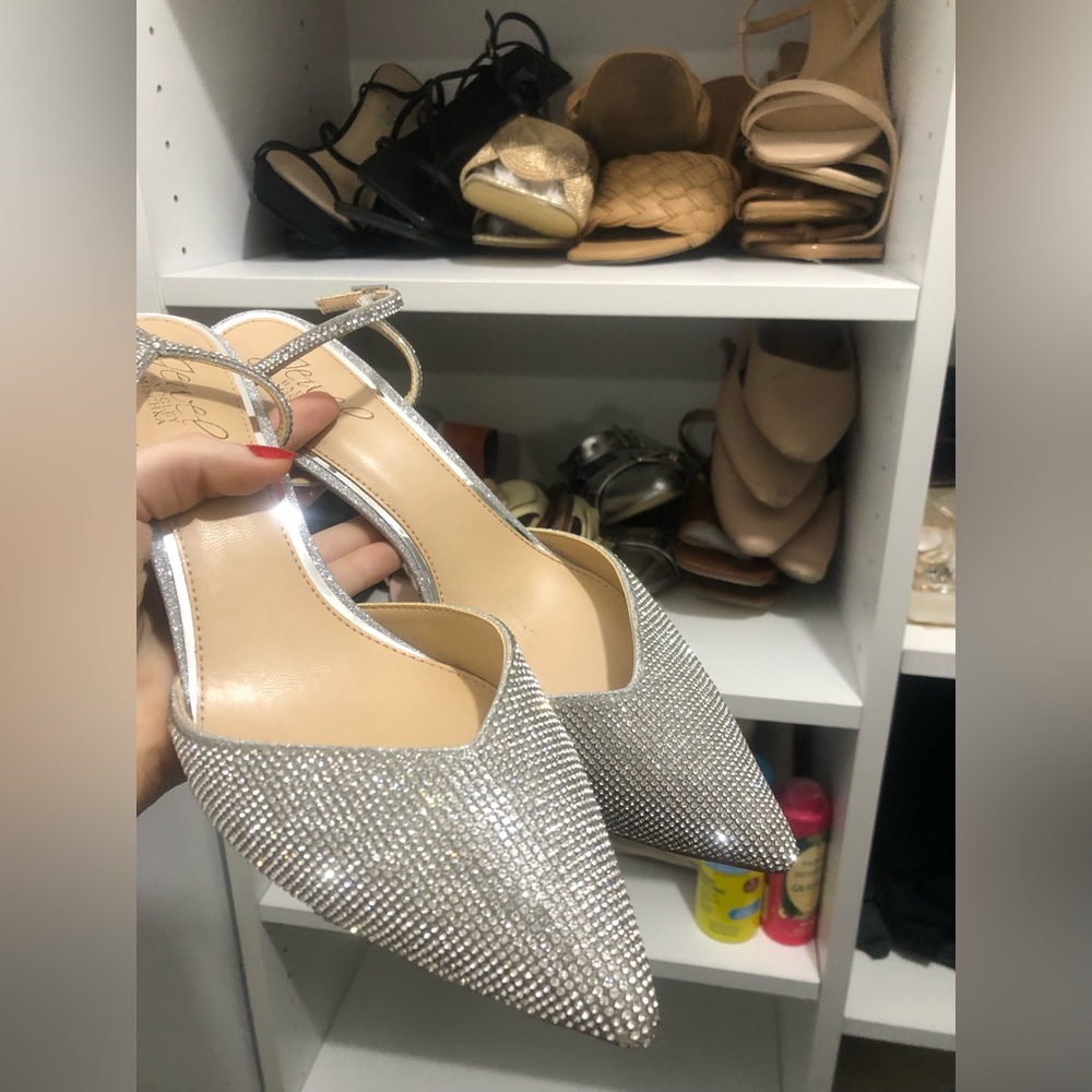 Jewel Badgley Mischka - Georgina Heels Size 8.5